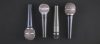 Four microphones